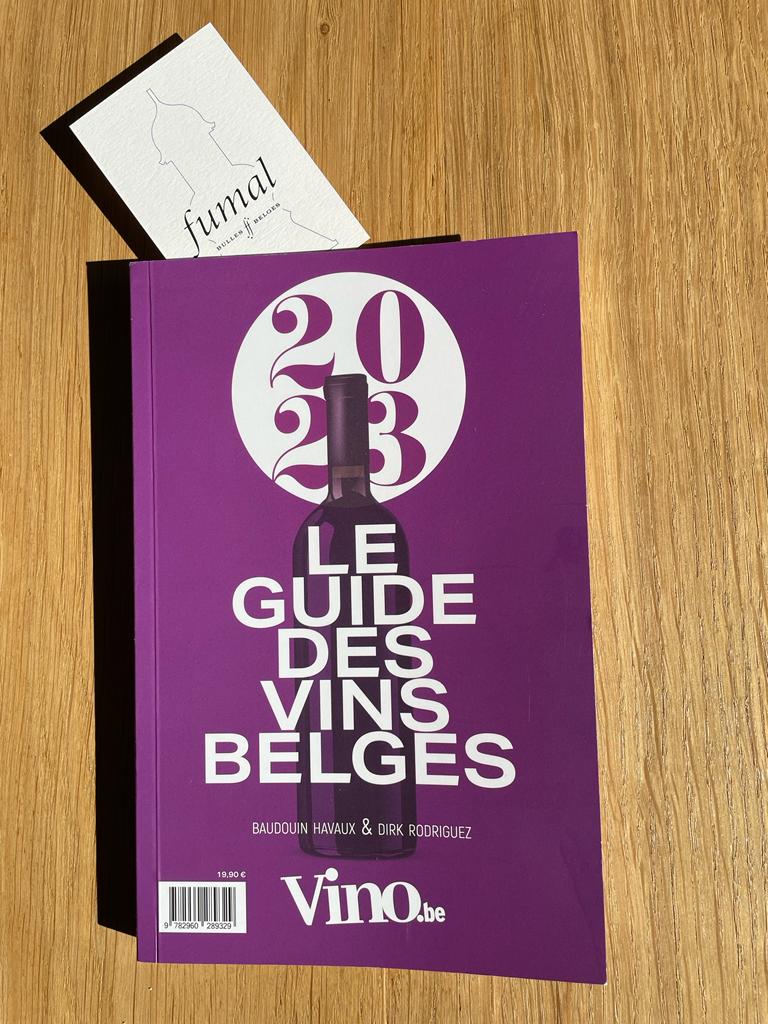 Le guide des vins Belges 2023